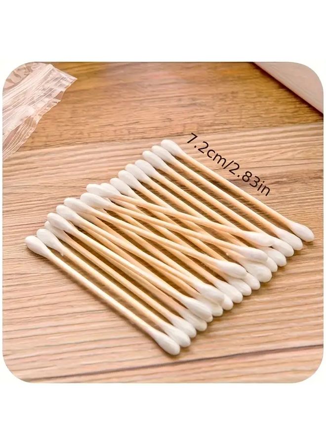 200pcs Double Ended Swabs For Gentle Ear Cleaning Cosmetics Lip Care And Personal Hygiene - Image 5